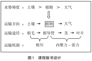 基于科研思维培养的植物水分运输的教学设计