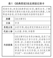 搭建初中名著导读教学的任务型、情境型、专题探究型学习支架