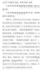 基于词语特征的课堂教学策略1