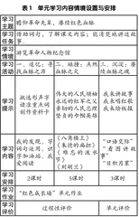 语文课标视域下小学语文大单元教学策略探究1