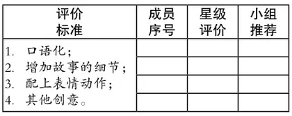 “讲好民间故事”教学设计