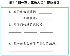 让习作作业设计更有“作为”1
