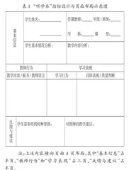 “听学本”的结构设计与要素分析