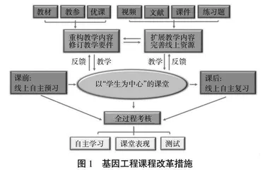 基于自主学习能力培养的基因工程课程混合式教学探索