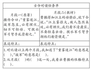 小学高段古典名著阅读的实施路径探析