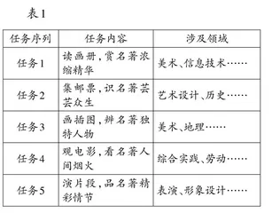整本书阅读中的跨学科学习设计例谈