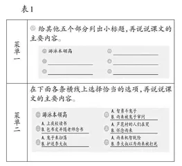 基于能力进阶的小学语文作业设计与使用 