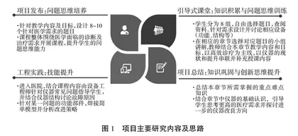 基于“问题引导+工程实践”的新型医教研协同课程建设研究