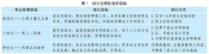 聚焦专业化要求：区域班主任队伍建设的创新实践与发展策略