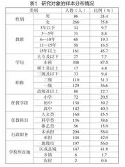 中小学教师学科德育能力现状调查研究