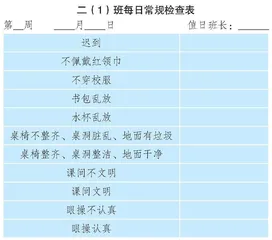 优化积分制度 助力班级管理