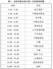 幼儿园自主性体育游戏组织与指导的个案研究