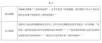 基于“大问题”的小学数学深度学习探究1