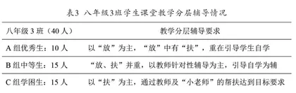 城郊初中学校数学分层教学实践探究3