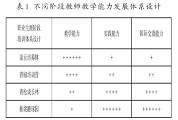 应用型本科院校青年教师教学能力的提升路径