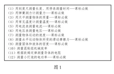 新中考背景下的测量性实验教学设计