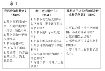 基于驱动性问题的大班项目化学习初探