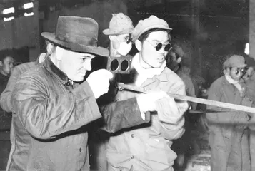 1956年的太钢电炉炼钢部3