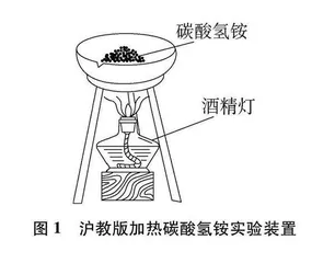 碳酸氢铵加热分解反应实验的改进