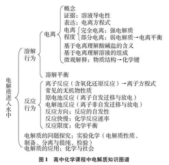 对电解质概念教学若干问题的思考