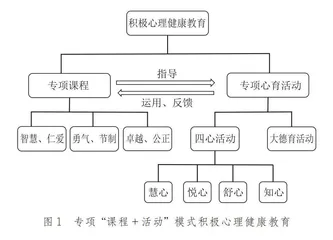 专项“课程+活动”模式在积极心理健康教育中的探索与实践