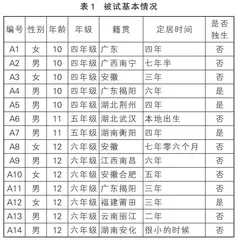 流动儿童城市适应研究：基于跨区域文化适应的分析视角