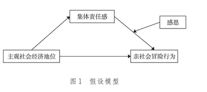 主观社会经济地位对高中生亲社会 冒险行为的影响：一个有调节的中介