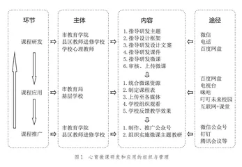 区域中小学心理微课的研发与应用