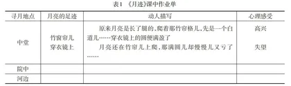 单元读写一体化视域下的略读课文作业设计0