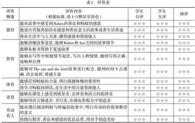 五育融合导向下的小学英语教学设计探究