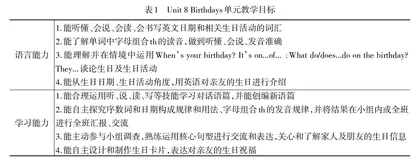 核心素养导向下的大单元整体设计与分课实施