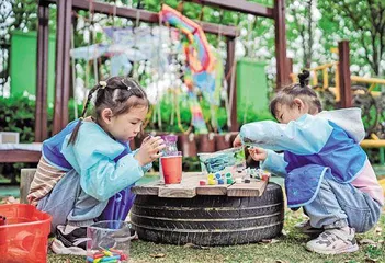 幼儿园户外环境与自然生长的课程