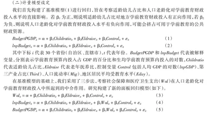 人口年龄结构如何影响地方政府学前教育财政投入？*