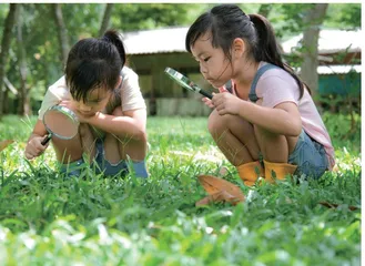 在自然中玩色，在玩色中成长
