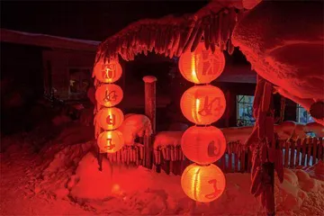打卡雪乡:浓浓年味迎新年2