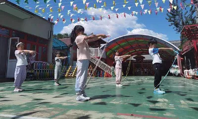 解锁跳绳的新玩法