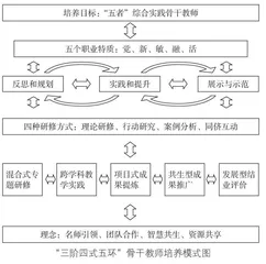 “三阶四式五环” 综合实践骨干教师培养模式