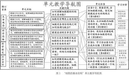 以核心素养为导向的深度学习单元教学设计 
