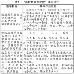 “双减”背景下小学数学作业设计的有效策略