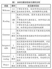 “大概念”指引下的高中英语单元整体教学设计
