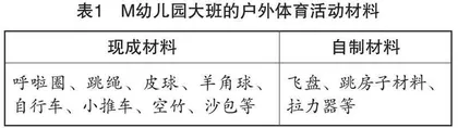幼儿户外体育活动材料投放的现实困境及优化措施 