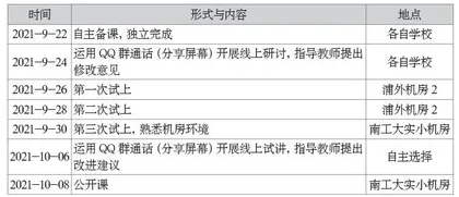 机动型区域学科教研联盟建设的探索