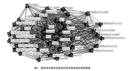 高校学术委员的教育背景差异