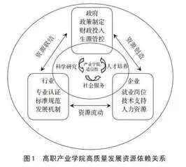基于资源依赖理论的高职院校产业学院高质量发展研究