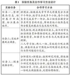 基于“馆校合作+合作学习”模式的文科实验教学改革探索