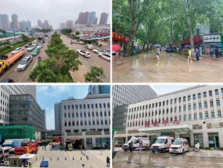 雨困郑州1