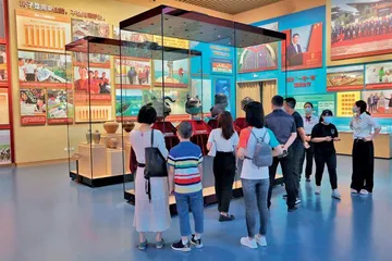 探访红色新地标党史展览馆里都有什么7