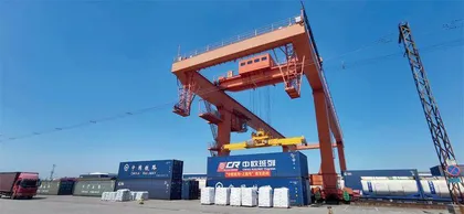 首趟“中欧班列”开通,将“开进”进博会1