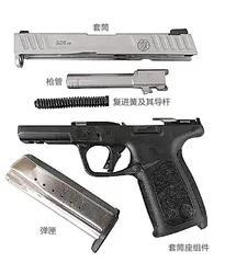 性价比高:美国史密斯-韦森SD9 2.0自动手枪7