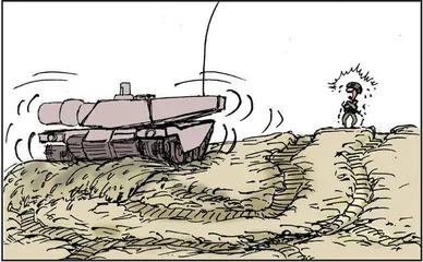漫画轻兵器之二十五 重装出击:美军M1坦克战术(29)9